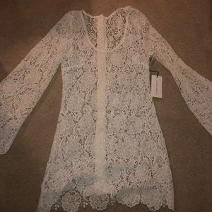 Dress with slip that goes underneath